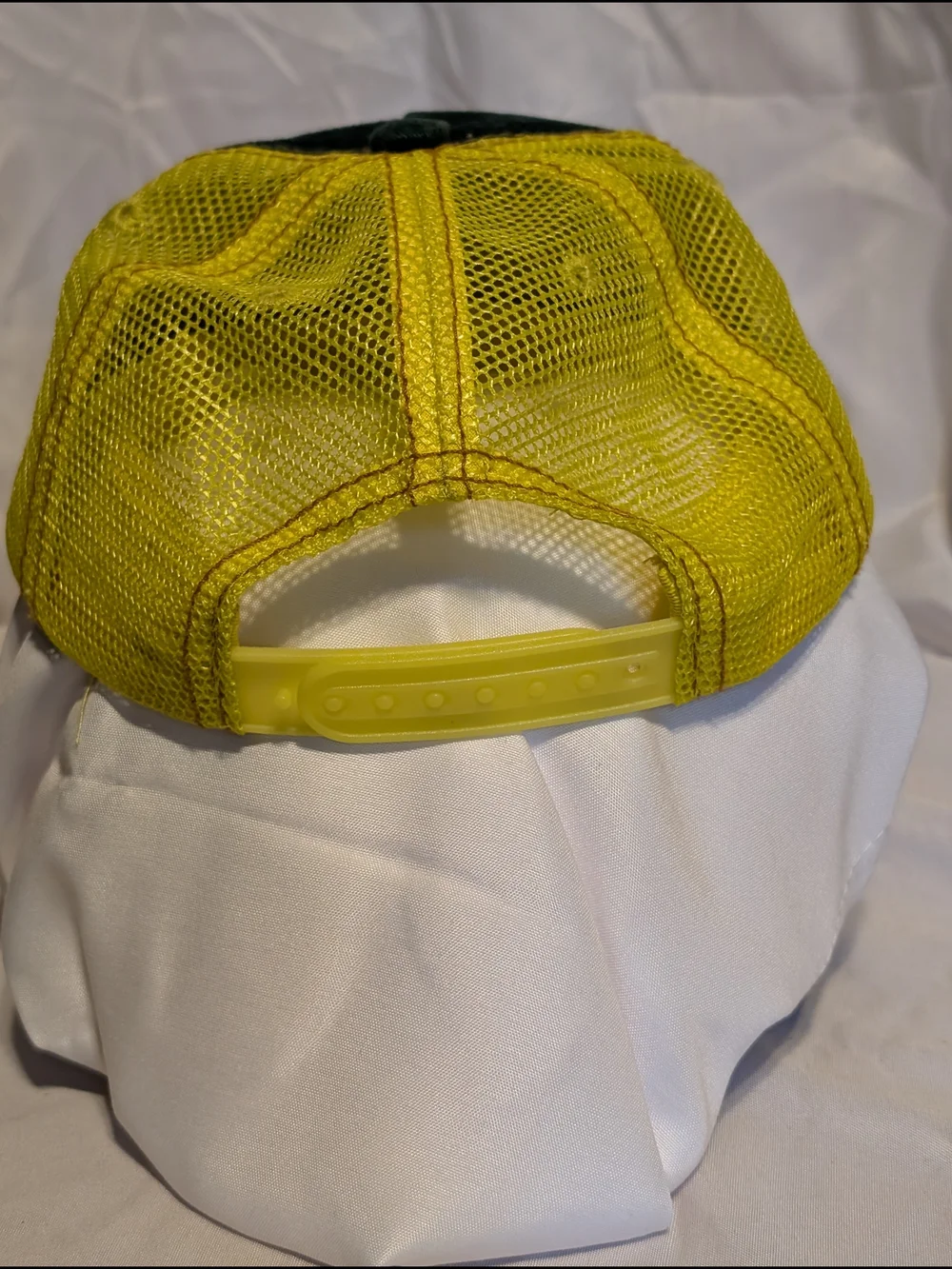 Von Dutch Green and Yellow Mesh Trucker Hat